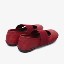 Camper Red Ballerinas Womens - Right Online Ireland | HREUO6934